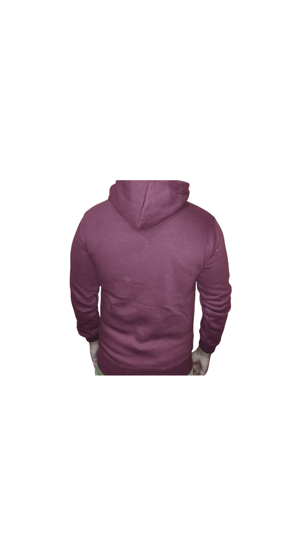 Maroon Zipper Hoodie