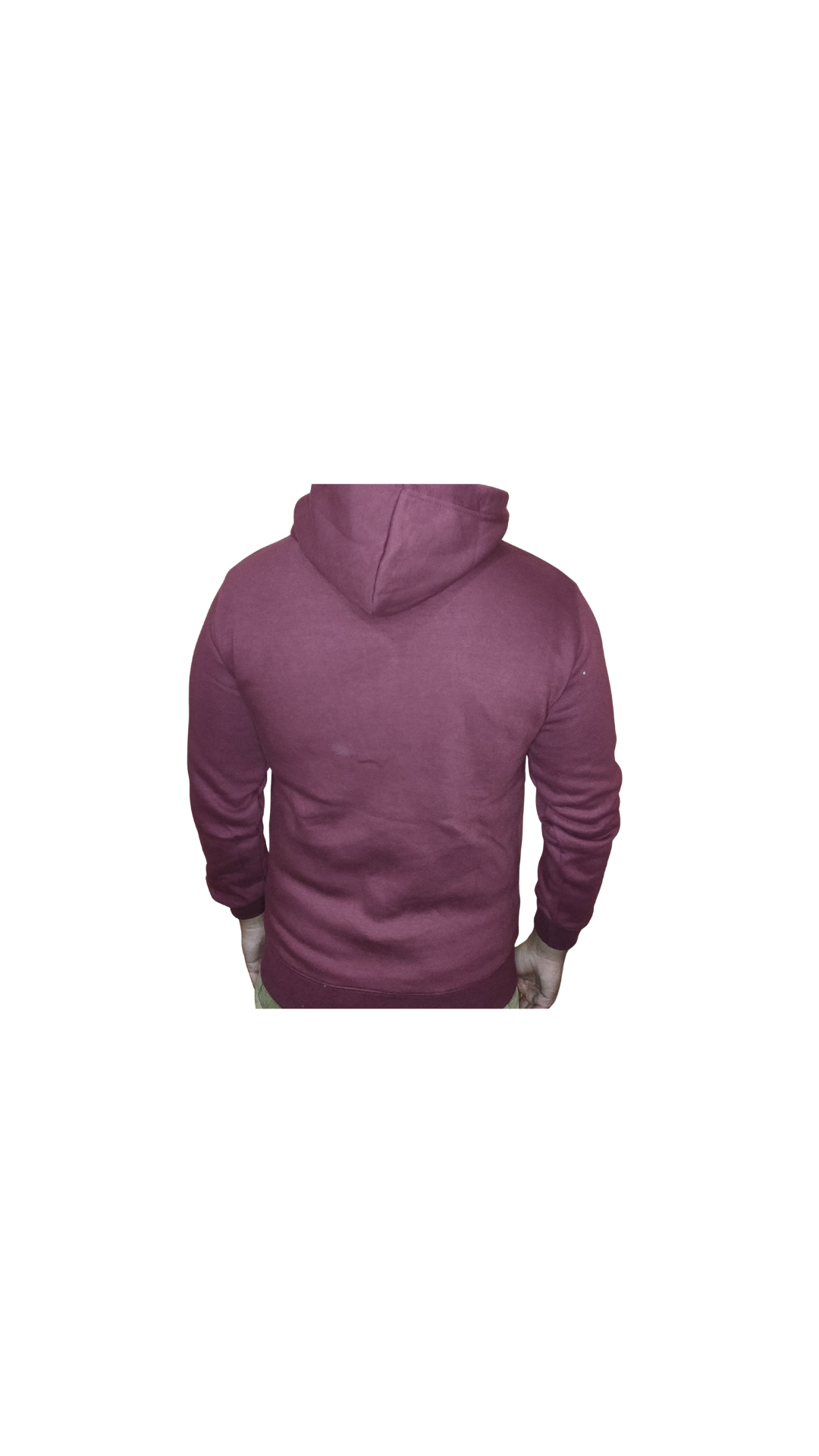 Maroon Zipper Hoodie
