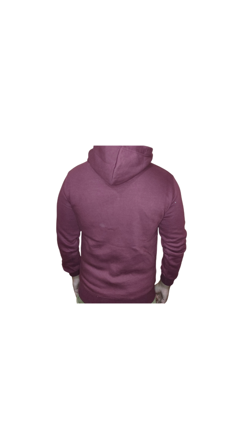 Maroon Zipper Hoodie